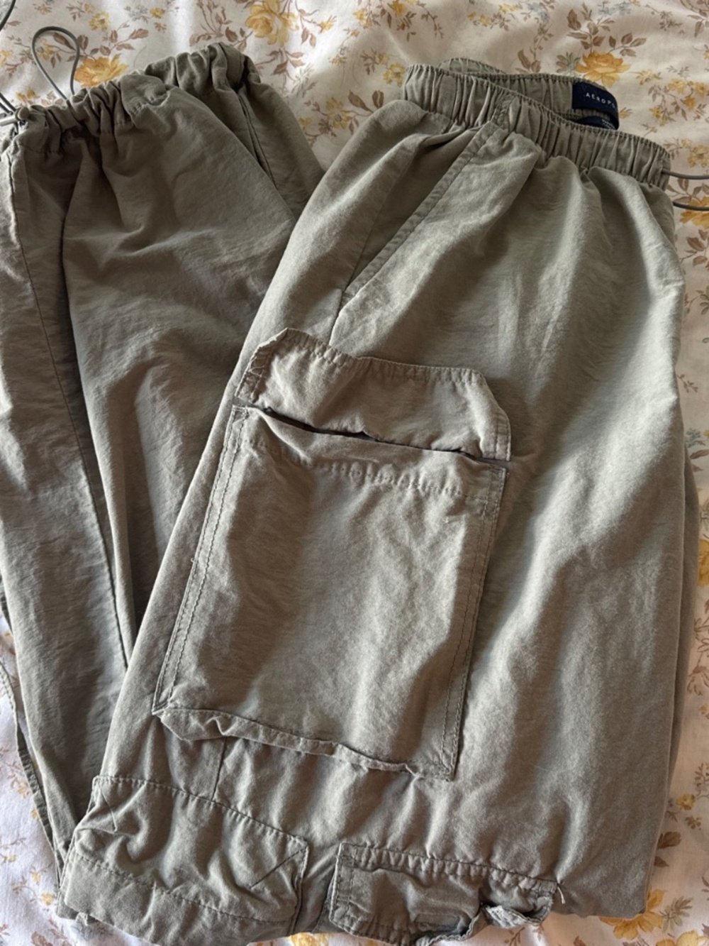 Aeropostale parachute cargo pants
